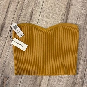 NWT ✨ Aritzia Babaton OLAF knit crop top